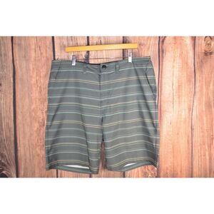 SALT LIFE SLX-QD Board Shorts Mens Size 38 Swim‎ Trunks Vapor Stretch Striped 8"